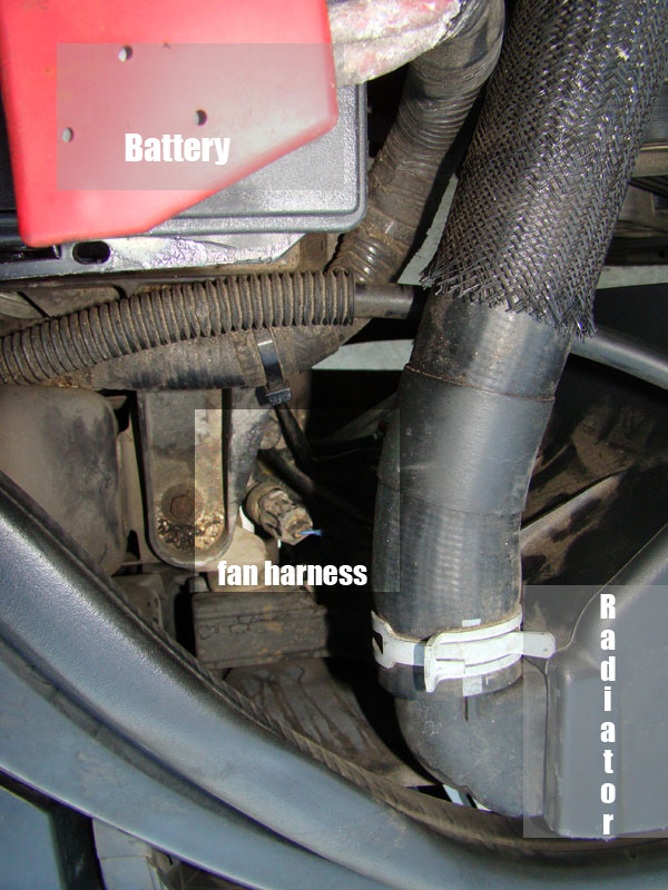 Jeep Grand Cherokee Fan Harness